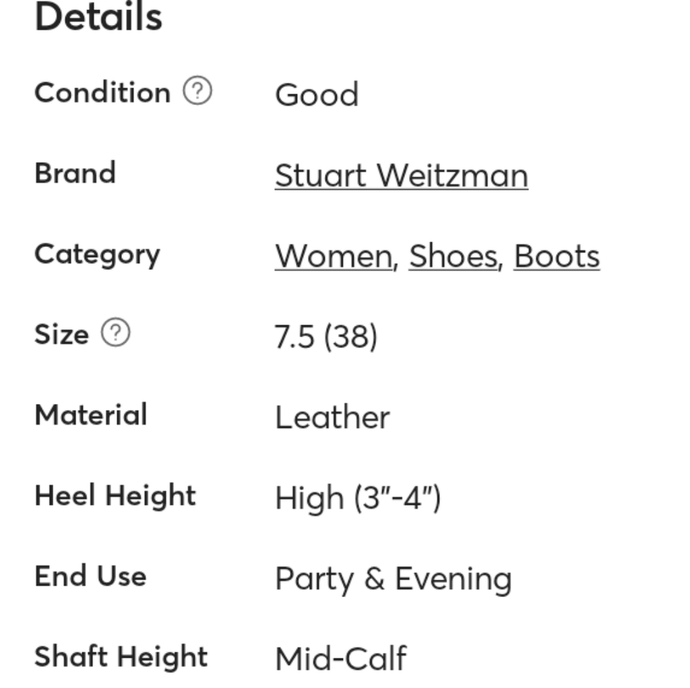 Stuart Weitzman gothic boots - Picture 12 of 16